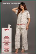 Digital Printed Imported Nightwear-ISKWNTW1007ND2805