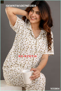 Digital Printed Imported Nightwear-ISKWNTW1007ND2805