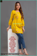 Embroidered Rayon Top-ISKWTP1907ND2952