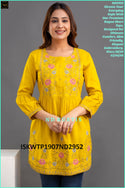 Embroidered Rayon Top-ISKWTP1907ND2952