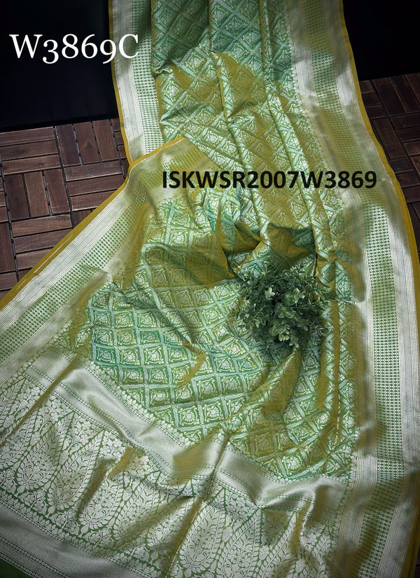 Banarasi Silk Saree With Blouse-ISKWSR2007W3869