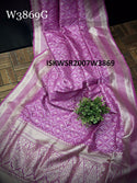 Banarasi Silk Saree With Blouse-ISKWSR2007W3869