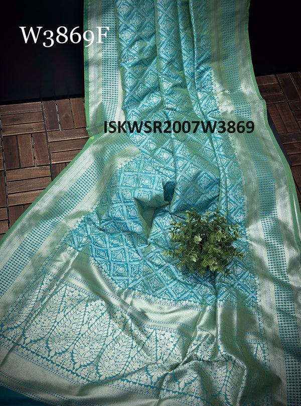 Banarasi Silk Saree With Blouse-ISKWSR2007W3869