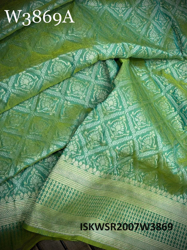 Banarasi Silk Saree With Blouse-ISKWSR2007W3869