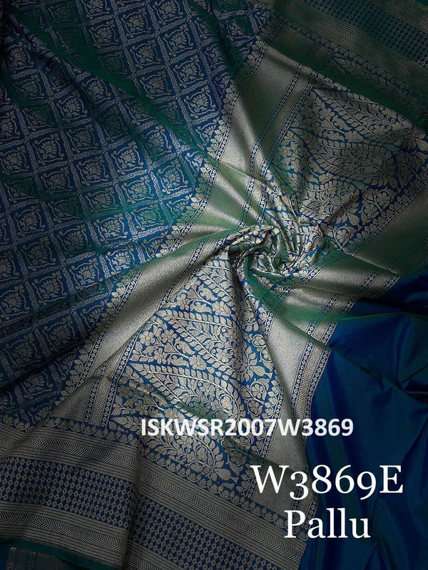 Banarasi Silk Saree With Blouse-ISKWSR2007W3869