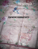 Digital Printed Crushed Tissue Saree With Blouse-ISKWSR1009W3072