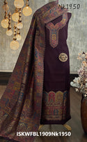 Banarasi Weaved Modal Silk Kurti With Cotton Bottom And Dupatta-ISKWFBL1909Nk1950