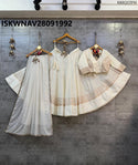 Sequined Rayon Lehenga With Blouse And Dupatta-ISKWNAV28091992