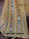 Organza Kurti With Shantoon Bottom And Embroidered Dupatta-ISKWFBL0710Nk2054