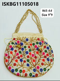 Embroidered Potli Bag-ISKBG11105018