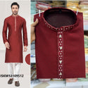 Men's Silk Jacquard Kurta With Raymond Cotton Pajama-ISKM12109512