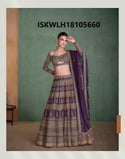 Embroidered Georgette Lehenga With Blouse And Dupatta-ISKWLH18105660