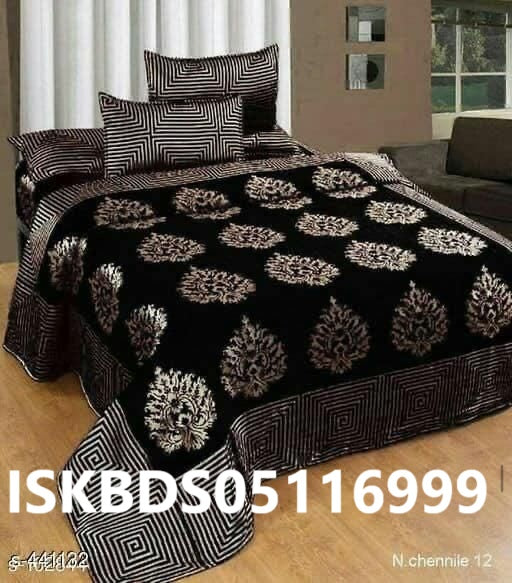 Bedsheet With Pillow Cover Set-ISKBDS05116999