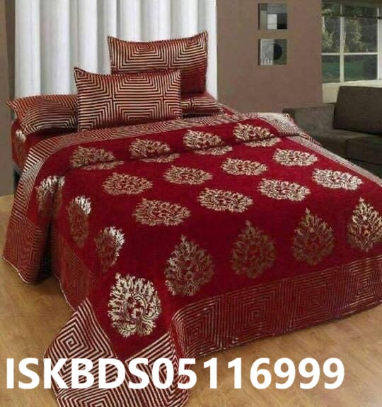 Bedsheet With Pillow Cover Set-ISKBDS05116999