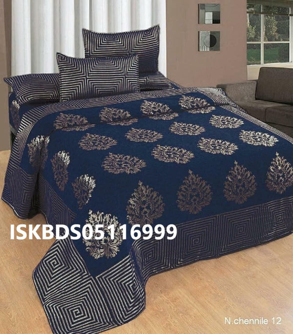 Bedsheet With Pillow Cover Set-ISKBDS05116999