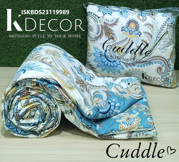 Double Bed Reversible AC Comforter-ISKBDS23119989