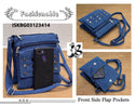 Denim Sling Bag-ISKBG03123414