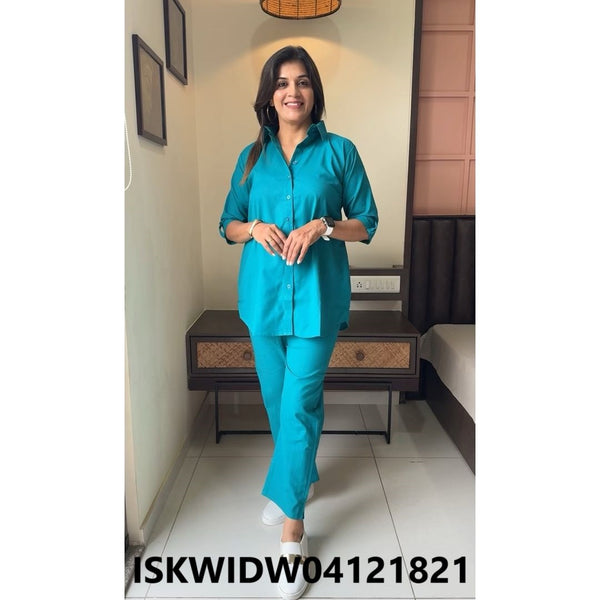 Cotton Co-Ord Set-ISKWIDW04121821