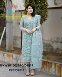 Embroidered Kota Doriya Kurti With Cotton Pant And Dupatta-ISKWSU1002PPC/D1817