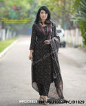 Kalamkari Printed Cotton Kurti With Block Printed Pant And Malmal Cotton Dupatta-ISKWSU1002PPC/D1829