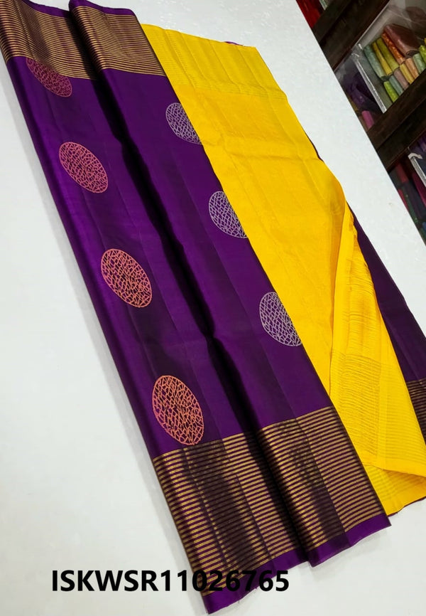 Handloom Silk Saree With Blouse-ISKWSR11026765