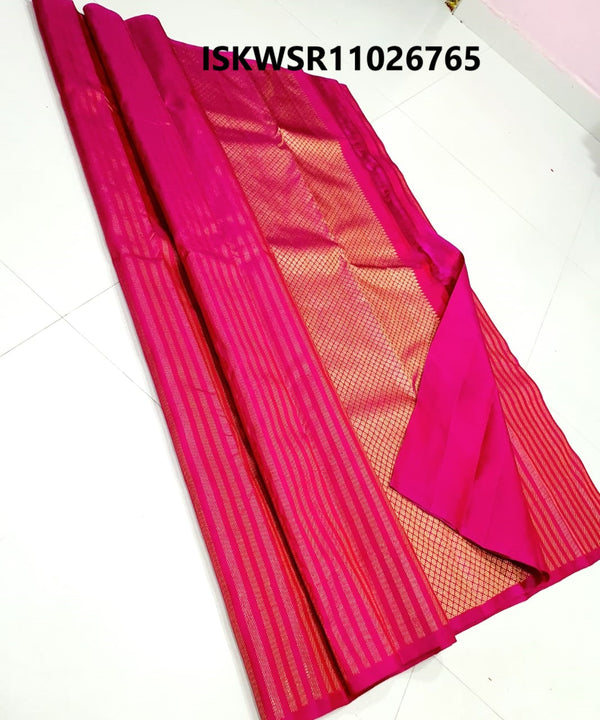 Handloom Silk Saree With Blouse-ISKWSR11026765