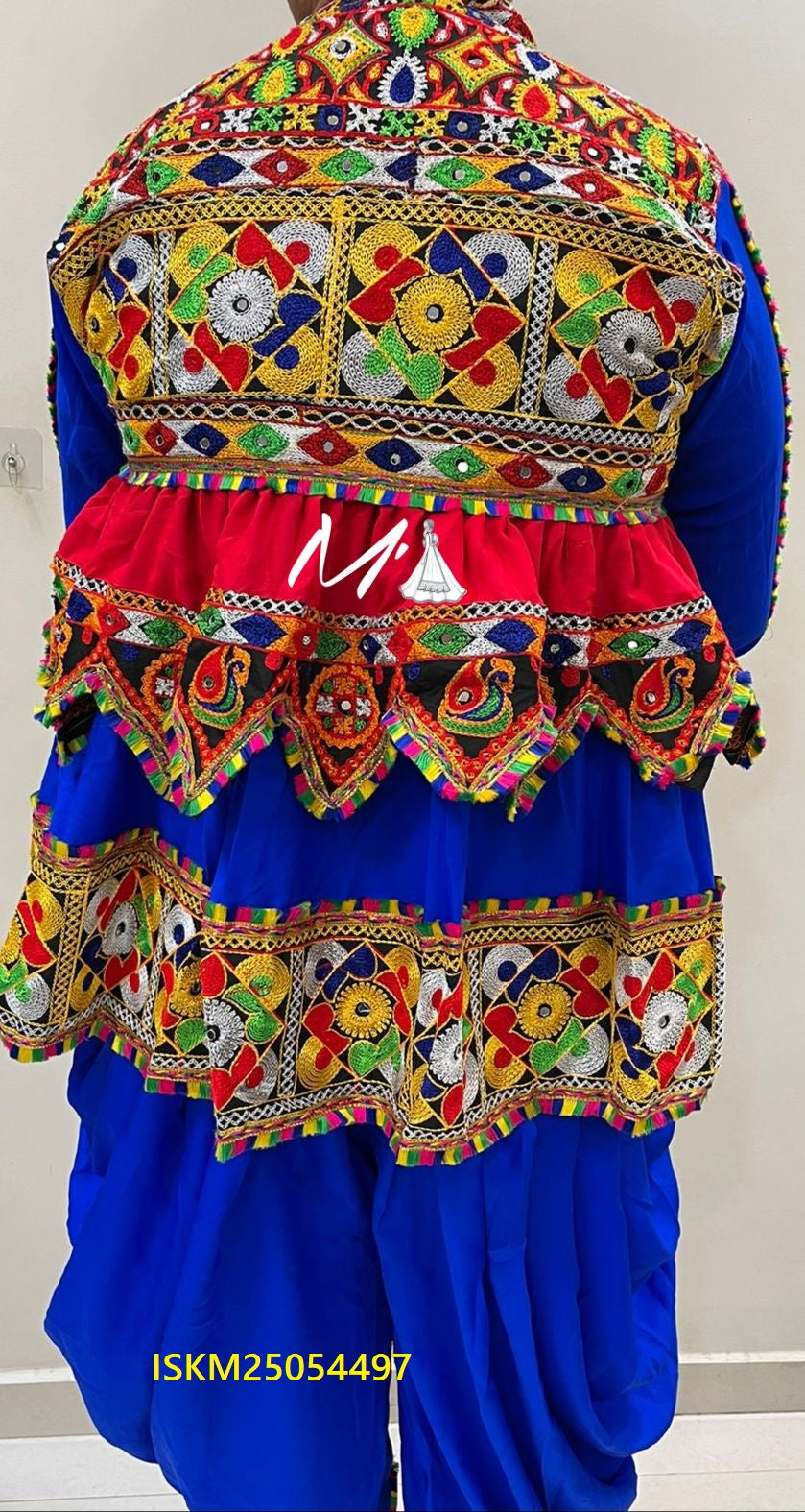 Garba Embroidered Cotton Gujarati Traditional Men''s Kediya, Kediya Dhoti,  Band Collar, Size: Free size at Rs 999/piece in Ahmedabad