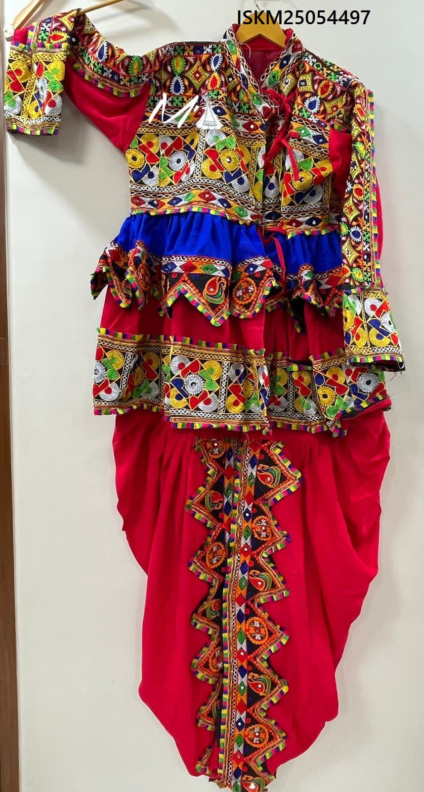 Fancy Dress Men's Embroidered Yellow Colour Cotton Traditional New Designer  Navratri Garba Kediyu Pajama : Amazon.in: Clothing & Accessories