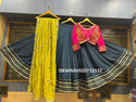 Cotton Silk Lehenga With Gamthi Blouse And Dupatta-ISKWNAV020712532