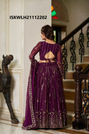 Embroidered Georgette Lehenga With Blouse And Dupatta-ISKWLH21112202