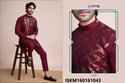 Men's Sequined Silk Kurta-ISKM160161044/61043/61042/61041