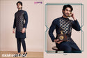 Men's Sequined Silk Kurta-ISKM160161044/61043/61042/61041